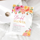 Feestelijk Bright Flowers Floral Citrus Vrijgezell Kaart