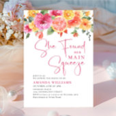 Feestelijk Bright Flowers Floral Citrus Vrijgezell Kaart