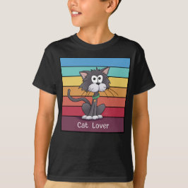Feestelijk Cat Lover T-shirt