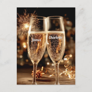 Feestelijk Champagnemoment Briefkaart
