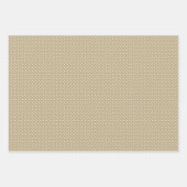 Feestelijk Chique Bloemen Mandala Sneeuwvlokken pa Inpakpapier Vel (Voorkant 2)