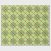 Feestelijk Christmas Argyle inpakpapier (Vlak)