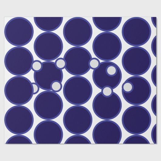 feestelijk cirkelinpakpapier cadeaupapier (Vlak)