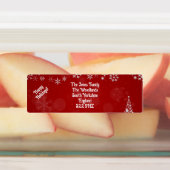 Feestelijk Collectie van Christmas Return Address Labels (Aangebracht)