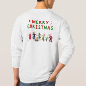 Feestelijk comfort: Mannen T-shirt (Achterkant)