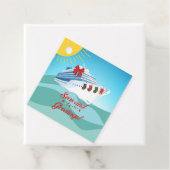 feestelijk cruiseschip bedankjes labels (In situ)