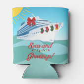 feestelijk cruiseschip blikjeskoeler (Achterkant)