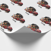Feestelijk Dachshund Delight Wrapping Papier (Hoek)