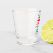 Feestelijk Dit is het seizoen om Tipsy te zijn | L Shot Glas (Links)