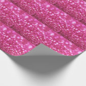 Feestelijk Donkerroze: Elegant Abstract. Cadeaupapier (Hoek)