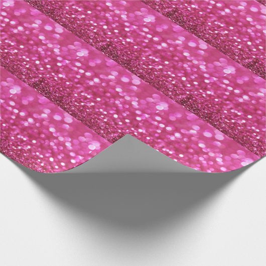 Feestelijk Donkerroze: Elegant Abstract. Cadeaupapier (Hoek)