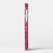 Feestelijk Donkerroze: Elegant Abstract. Case-Mate iPhone Case (Achterkant / Links)