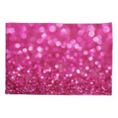 Feestelijk Donkerroze: Elegant Abstract. Kussensloop (Achterkant)