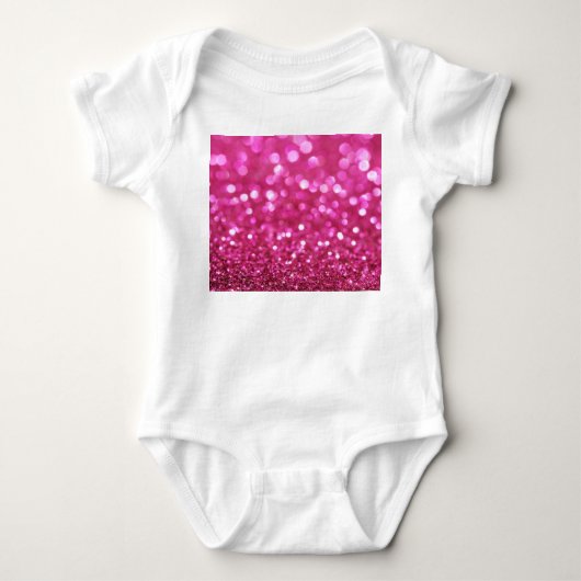 Feestelijk Donkerroze: Elegant Abstract. Romper (Voorkant)
