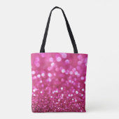 Feestelijk Donkerroze: Elegant Abstract. Tote Bag (Achterkant)