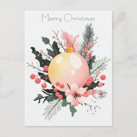 Feestelijk en gezellig Briefkaart (Voorkant)