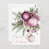 Feestelijk en gezellig Briefkaart (Voorkant / Achterkant)