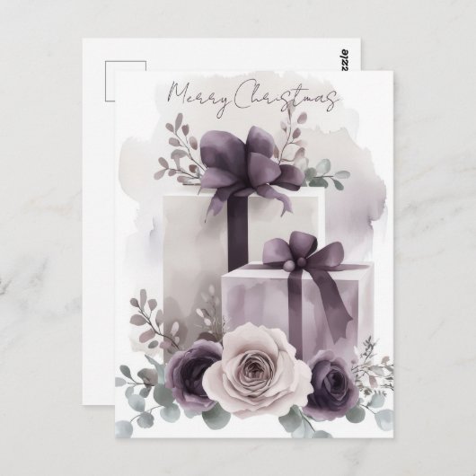 Feestelijk en gezellig Briefkaart (Voorkant / Achterkant)