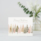 Feestelijk en gezellig Wenskaart Briefkaart (Staand voorkant)