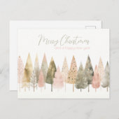 Feestelijk en gezellig Wenskaart Briefkaart (Voorkant / Achterkant)