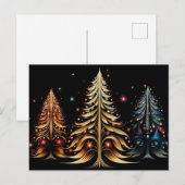 Feestelijk en gezellig Wenskaart Briefkaart (Voorkant / Achterkant)