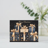 Feestelijk en gezellig Wenskaart Briefkaart (Staand voorkant)