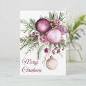 Feestelijk en gezellig Wenskaart Feestdagenkaart (Staand voorkant)