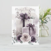 Feestelijk en gezellig Wenskaart Feestdagenkaart (Staand voorkant)