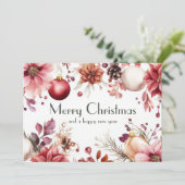 Feestelijk en gezellig Wenskaart Kaart (Staand voorkant)