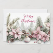 Feestelijk en gezellig Wenskaart Kaart (Voorkant)