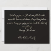 Feestelijk en gezellig Wenskaart Kaart (Achterkant)