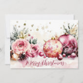 Feestelijk en gezellig Wenskaart Kaart (Voorkant)