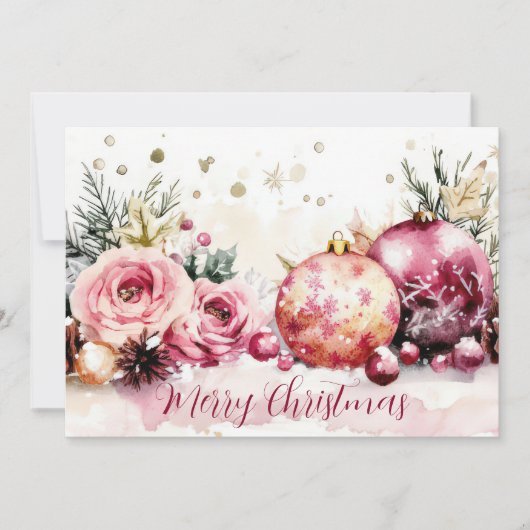 Feestelijk en gezellig Wenskaart Kaart (Voorkant)