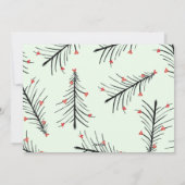 feestelijk feestdagenkaart (Achterkant)