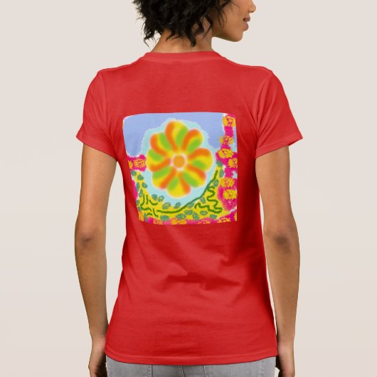 feestelijk festival t-shirt (Achterkant)