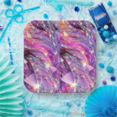 Feestelijk Flair Patrooned Bord Decor Delights Pap (Feest)