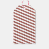 Feestelijk Foliage Christmas Gift Label Cadeaulabel (Achterkant)