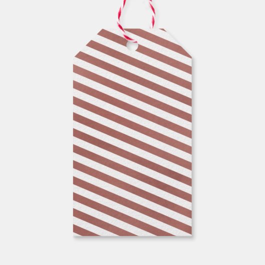 Feestelijk Foliage Christmas Gift Label Cadeaulabel (Achterkant)