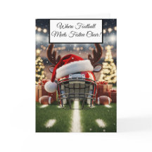 Feestelijk Football- Touchdown Holiday Cheer Greet
