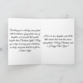 Feestelijk Football- Touchdown Holiday Cheer Greet Kaart (Binnen)