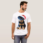Feestelijk & Furry: Santa Dog T-Shirt Collectie (Voorkant volledig)