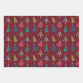 Feestelijk gebladerte: kerstboom inpakpapier (Voorkant 2)