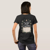 Feestelijk Geef Jezelf Een Kerstmis T-shirt (Achterkant volledig)