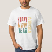 Feestelijk Gelukkig Nieuwjaar T-shirt (Voorkant)