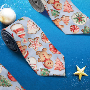 Feestelijk genot: Christmas Cookie Wonderland Stropdas