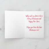 "Feestelijk genot" Feestdagen Kaart (Binnen)