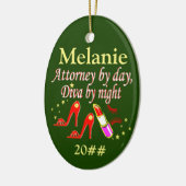 FEESTELIJK GEPERSONALISEERD EN GEDATEERD ADVOCAAT  KERAMISCH ORNAMENT (Links)