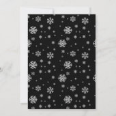 Feestelijk Gingerbread House Kerstfeest Kaart (Achterkant)