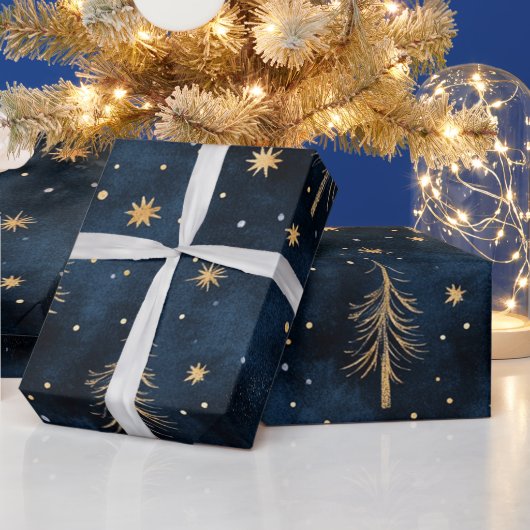 Feestelijk Goud Cadeaupapier (Feestdagen)