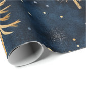 Feestelijk Goud Cadeaupapier (Rol Hoek)